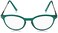 Foster Grant McKay Round Multi Focus Progressive Reading Glasses Teal