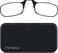 ThinOPTICS Stick Anywhere Go Everywhere Reading Glasses plus Classic Universal Pod Case Black Frame Black Case 250 Strength