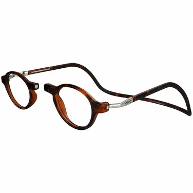 Clic Classic Frosted Tortoise Adjustable Front Connect Ready Reader 125