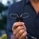Always With ThinOptics Bundle Reading Glasses Armless OnNose Readers with Keychain Case Ultra Thin Durable Lightweight Black 15x