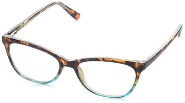Foster Grant Sofia Vergara x Womens Teresa Cat Eye Reading Glasses Teal