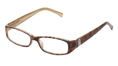 SAV Eyewear SelectAVision Victoria Klein Crystals Fashion Rectangular Reading Glasses 9092R Demi 300