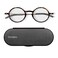ThinOptics Unisex Adult Glasses Reading Regular Case Round Tortoise 100 US