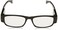 Foster Grant Mens Lloyd Lightspecs Lighted Glasses Reading BlackTransparent 59 Mm US 2x