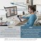 OPTOFENDY Progressive Multifocal Reading Glasses for Women Men Square Blue Light Blocking Computer ReadersCrystal