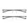 Bhigh 2 Pack Blue Light Blocking Reading Glasses Computer Gaming Black Red Mens Womens black 15 diopters