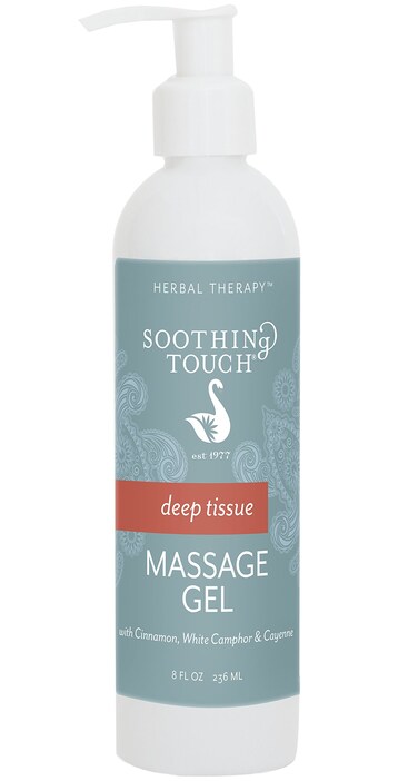 Soothing Touch Deep Tissue Massage Gel CayenneCinnamonWhite Camphor 8 Ounce