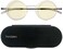 ThinOptics Manhattan Blue Light Blocking Glasses Reading RoundClear 44 mm 15
