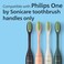 Philips Sonicare One Genuine Replacement Brush Heads 2Pack White