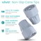 Vive Walking Cane Tips 2 Pack 34 Inch NonSlip Universal Rubber Replacement Tips for Walking Sticks Crutches Walkers Canes