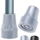 Vive Walking Cane Tips 2 Pack 34 Inch NonSlip Universal Rubber Replacement Tips for Walking Sticks Crutches Walkers Canes