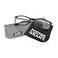 Foster Grant Mens Kramer Rectangle Blue Light Reading Glasses Matte Black