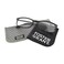 Foster Grant Mens Kramer Rectangle Blue Light Reading Glasses Matte Black