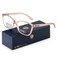 EASY READ Bifocal Reading Glasses for WomenBlue Light Blocking Computer ReadersAnti UV Women Eyeglasses with Spring HingeMagnification 100Brown