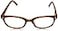 Foster Grant Womens Sheila Rectangle Reading Glasses Matte Tortoise 15
