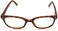 Foster Grant Womens Sheila Rectangle Reading Glasses Matte Tortoise 15