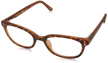 Foster Grant Womens Sheila Rectangle Reading Glasses Matte Tortoise 15