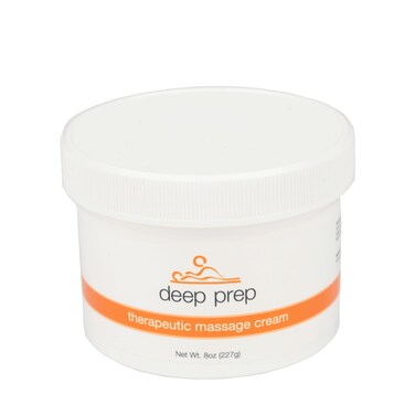 Rolyan Deep Prep Therapeutic Massage Cream 8 oz
