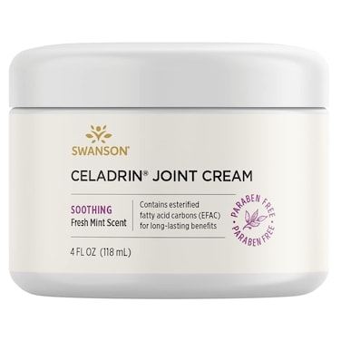 Swanson Celadrin Joint Cream for Joint Comfort 4 fl oz 118 ml Cream
