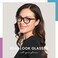 Cyxus Blue Light Glasses for Men Computer Glasses UV Blocking TR90 Square Frame Clear Lens Ultra Light Eyewear Relieve Eye Strain