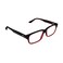Hyper X Gaming Eyewear Light Blocking Glasses UV Protection Durable Acetate Frame Crystal Clear Lenses Microfiber Pouch Hardshell Case Square Eyewear Frame Red