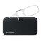 ThinOptics unisexadult Reading Glasses Black Universal Pod Case Clear Frames 250 Strength Readers Clear Frames Black Case 44 mm