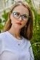 FEISEDY Blue Light Blocking Glasses Computer Glasses Women Men Cateye TR90 Frame B2772