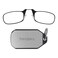 ThinOptics Reading Glasses Keychain Case Black Frame 100 Strength Readers
