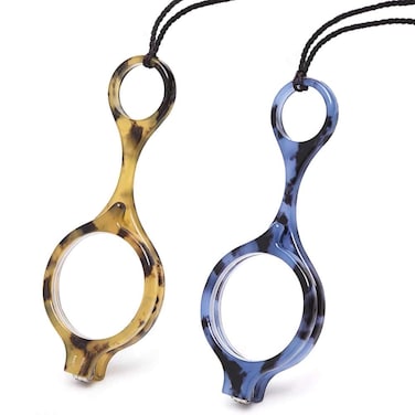 TERAISE Reading Glasses Pendant Necklace for Women2Pack Magnifying Reader