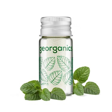 Georganics Natural Dental Floss Refill Spearmint Flavored Refillable
