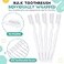 Chengu 200 Pcs Toothbrush Bulk Disposable Individually WrappedWhite