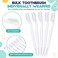 Chengu 200 Pcs Toothbrush Bulk Disposable Individually WrappedWhite