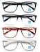 OLOMEE Blue Light Blocking Reading Glasses Men Large Oversized Square Readers 150 Wide Fit Cheaters for Men WBig HeadLarge Face