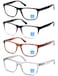 OLOMEE Blue Light Blocking Reading Glasses Men Large Oversized Square Readers 150 Wide Fit Cheaters for Men WBig HeadLarge Face