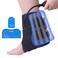 Comfpack Compression Ankle Ice Pack Wrap for Foot Pain Relief