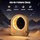 Epochleno Sunrise Alarm Clock White Noise Machine Wood Grain