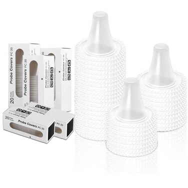 mozeeda 400 Pack Ear Thermometer Probe Covers Disposable