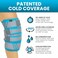 Vive Knee Ice Pack Wrap 2 Pack ColdHot Gel Compression Brace
