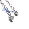 LA MIERE 2PCS Silver Traction Lingual Button Chain Dental Lingual Button Chains Orthodontics Materials Direct Bond Eyelet Rectangular