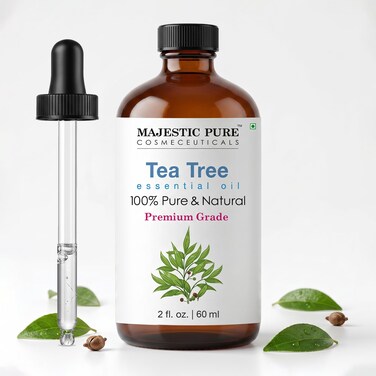 Majestic Pure Tea Tree Essential Oil for Diffuser 2 Fl Oz