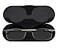 ThinOptics Milano Aluminum Case Frontpage Brooklyn Rectangular Reading Glasses Tortoise Frames Silver Case 250