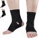 Vinaco 2 pack Ankle Brace with adustable compression for Sprained Ankle