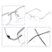 MIRYEA Photochromic Progressive Multifocal Computer Reading Glasses Anti UV Sun Readers
