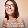 miyya Blue Light Blocking Glasses with Protective Case Round Transparent Frames for Comfort Eye Strain Relief