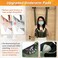 Mybow Back Stretcher Lumbar Traction Device Spinal Decompression Machine Lumbar Belt for Lower Back Pain Relief Sciatica Herniated Disc Back Alignment Device Hang Upside Down Stretch Back Harness S 34