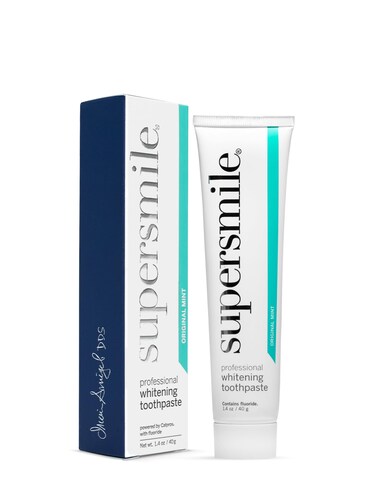 Supersmile Original Mint Whitening Toothpaste 14 Oz TSA Travel