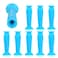 MUQING 8 Pack Ventless Scleral Lens Inserter with Suction Cup on the Bottom