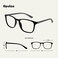 Opulize Max Reading Glasses 2 pack Classic Large Rectangular Frame Matt Black Brown Mens Womens Unisex Spring Hinges RR7812 250