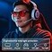livho High Tech Blue Light Blocking Gaming Glasses Red Lenses