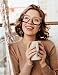 REAVEE 3 Pack Oversized Reading Glasses for Women Large Frame Extra Wide Blue Light Blocking Readers Stylish Square Thick Eyewear 175